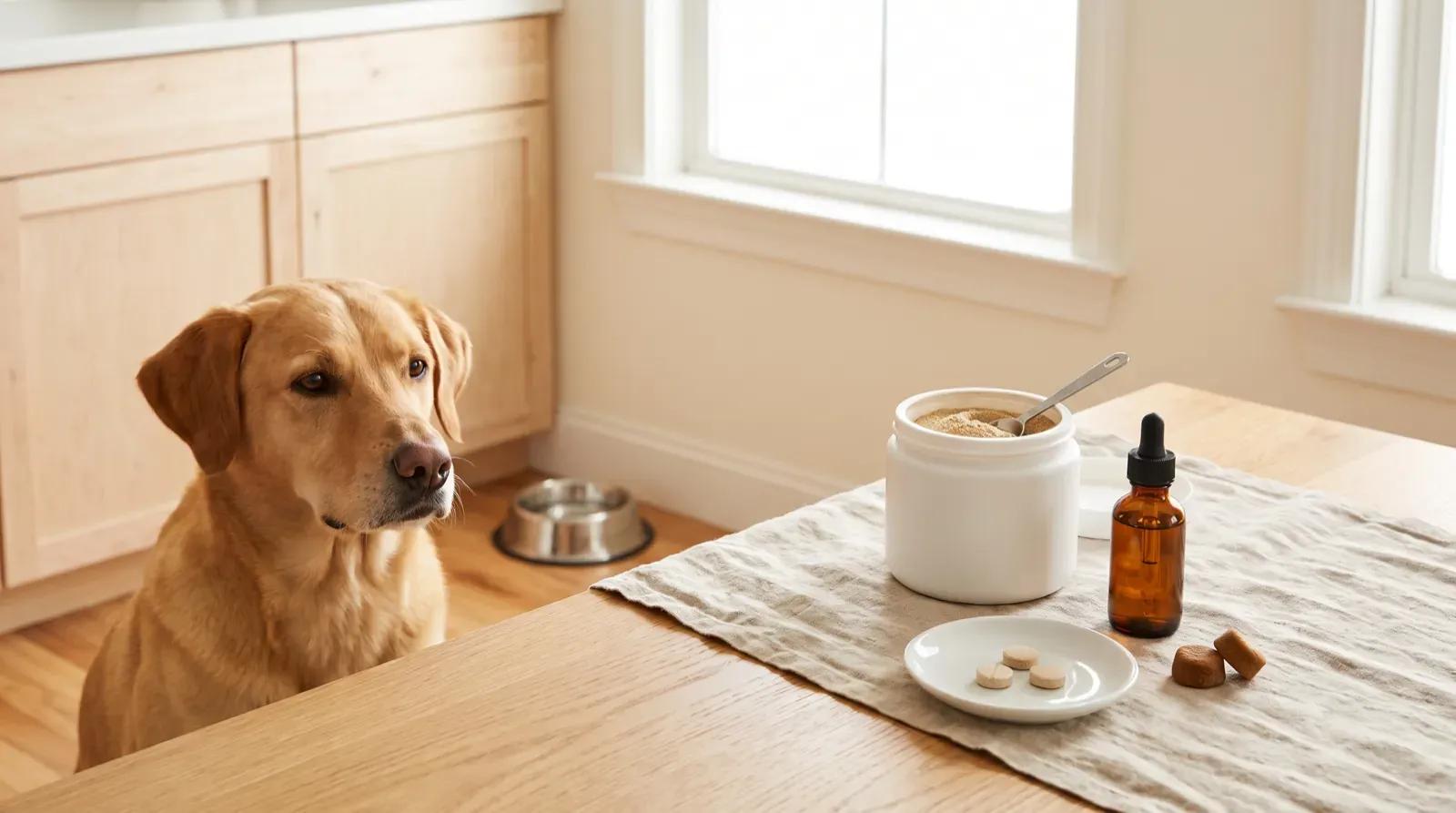 Dog Probiotics: Drops, Powder or Tablets?