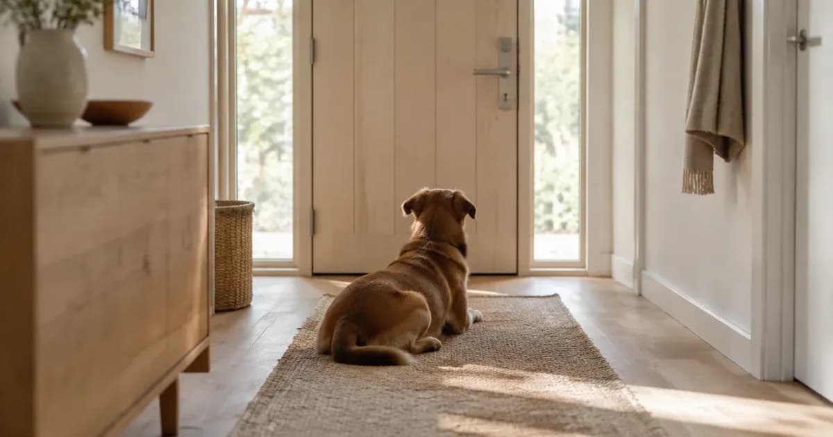 Separation Anxiety in Dogs: Barking, Scratching and Damage When Left Alone